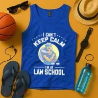 Cant Keep Calm At Law School Future Lawyer Scale Graduation Cute Gift Tank Top thumb 4