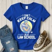 Cant Keep Calm At Law School Future Lawyer Scale Graduation Cute Gift Women's T-Shirt thumb 3