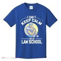 Cant Keep Calm At Law School Future Lawyer Scale Graduation Cute Gift Kids T-Shirt thumb 0