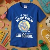 Cant Keep Calm At Law School Future Lawyer Scale Graduation Cute Gift Kids T-Shirt thumb 3