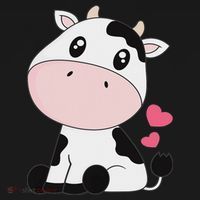Cute Kawaii Cow Print Cow Animal Women Women's Tank Top thumb 5