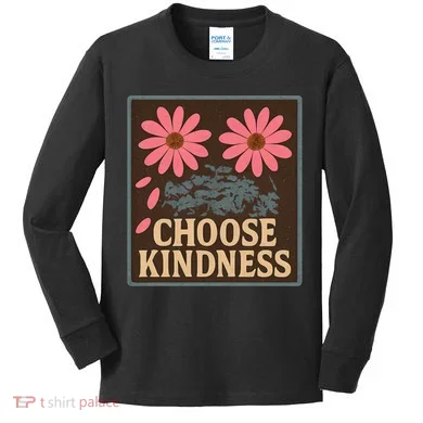 Choose Kindness Kids Long Sleeve Shirt