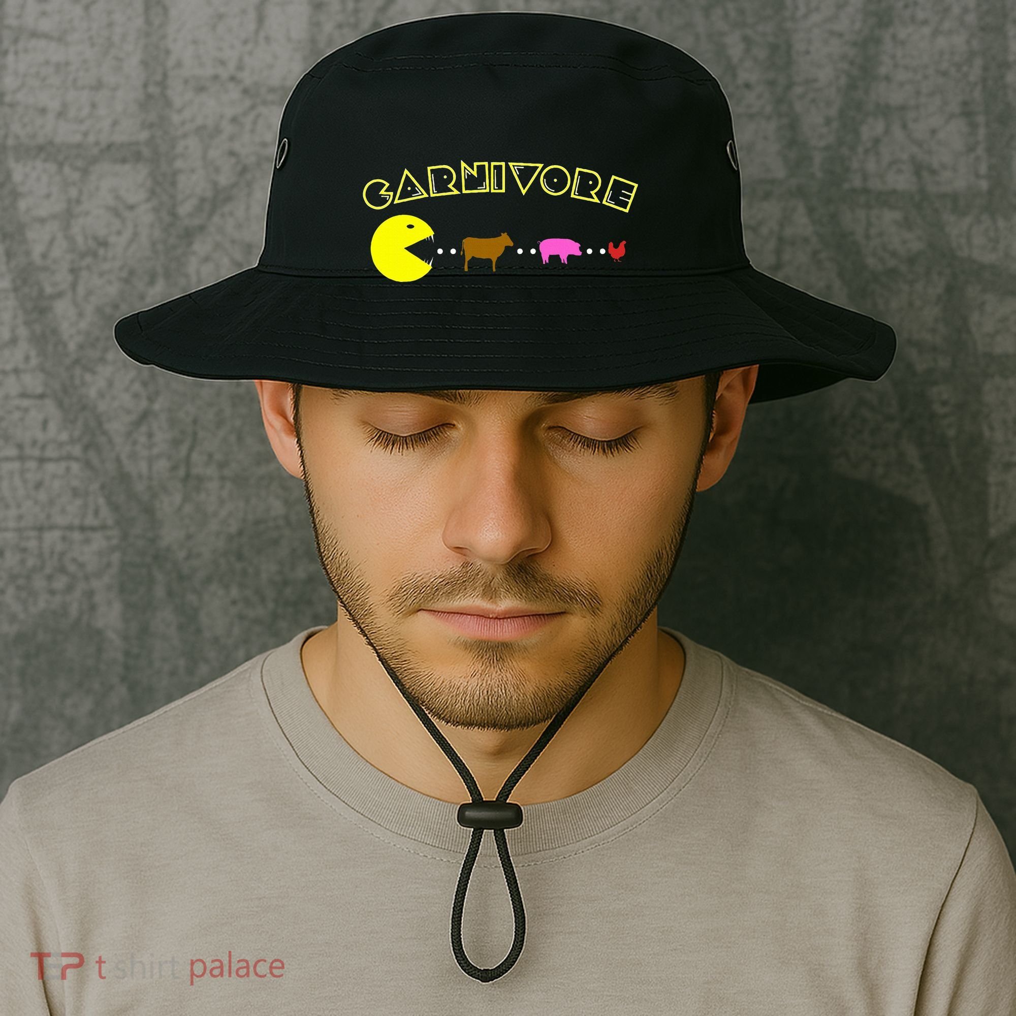 Carnivore Keto Diet Meat Eater Bucket Hat