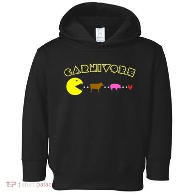 Carnivore Keto Diet Meat Eater Toddler Hoodie