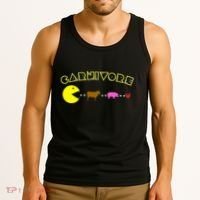Carnivore Keto Diet Meat Eater Tank Top thumb 3