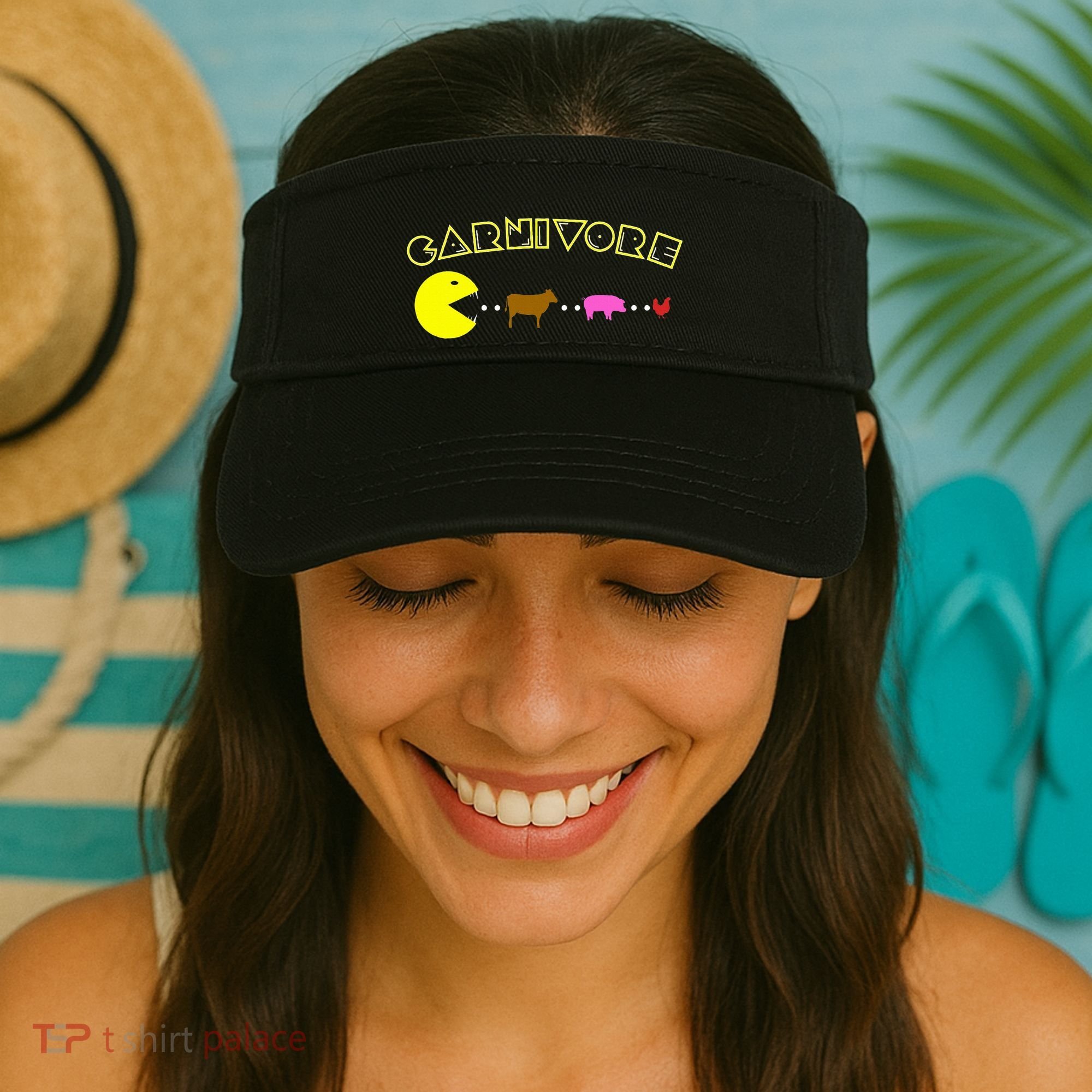 Carnivore Keto Diet Meat Eater Visor