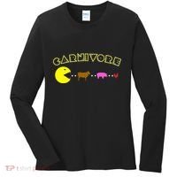Carnivore Keto Diet Meat Eater Women's Long Sleeve Shirt thumb 0