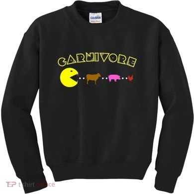 Carnivore Keto Diet Meat Eater Kids Sweatshirt