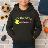 Carnivore Keto Diet Meat Eater Kids Hoodie thumb 2