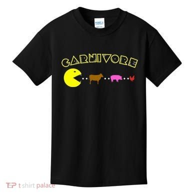 Carnivore Keto Diet Meat Eater Kids T-Shirt
