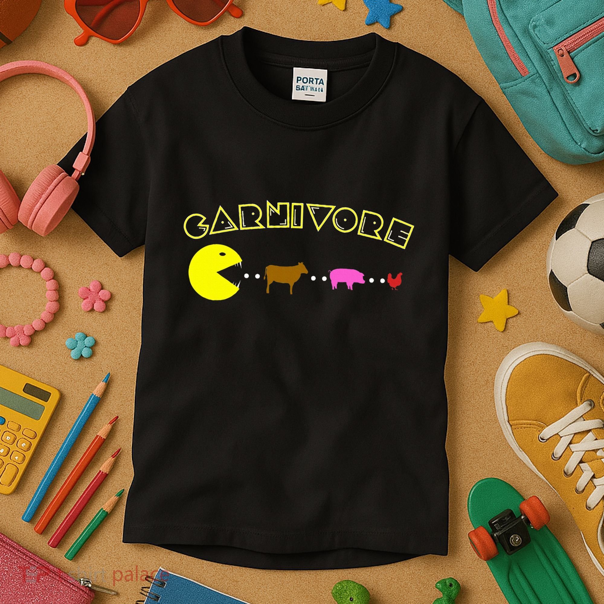 Carnivore Keto Diet Meat Eater Kids T-Shirt