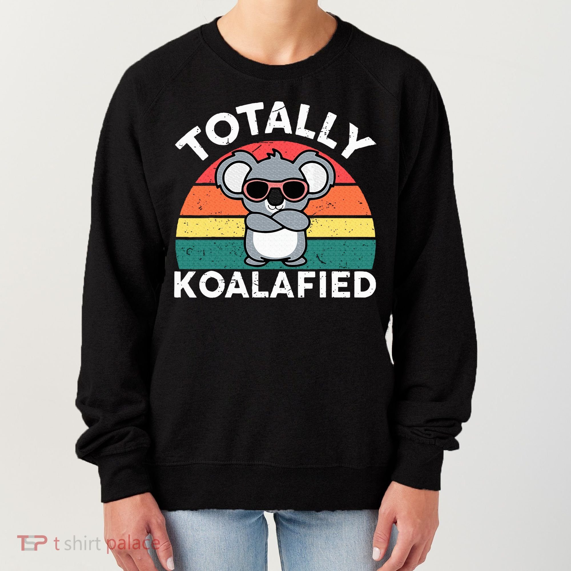 Cute Koalafied Dad Koala Women's Sweatshirt