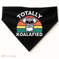Cute Koalafied Dad Koala USA-Made Doggie Bandana thumb 0