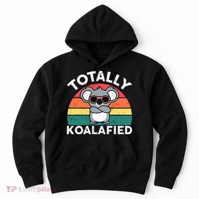 Cute Koalafied Dad Koala Hoodie