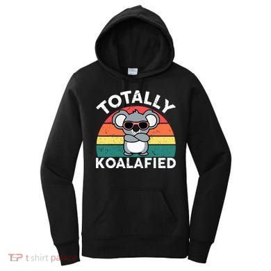 Cute Koalafied Dad Koala Women's Hoodie
