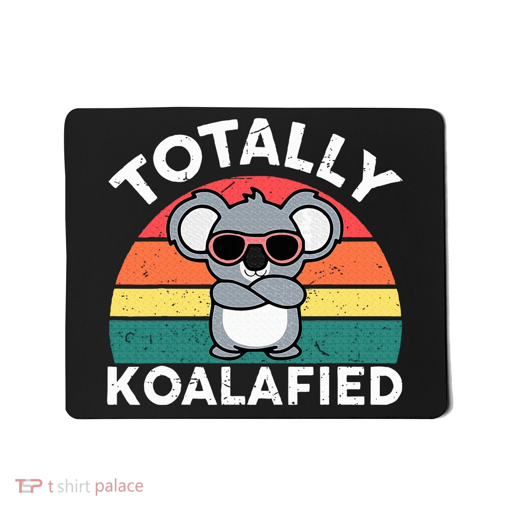 Cute Koalafied Dad Koala Mousepad