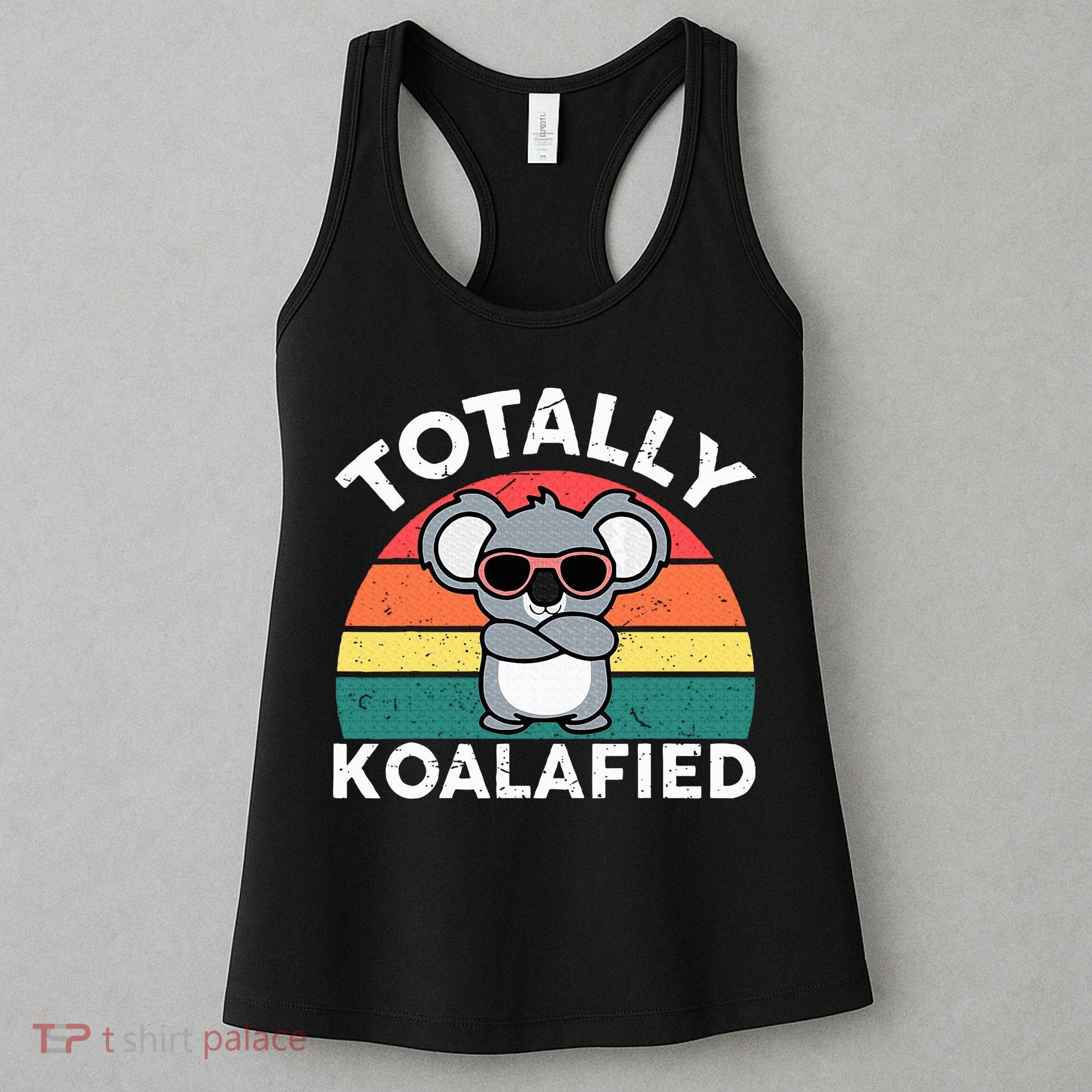 Cute Koalafied Dad Koala Women's Tank Top