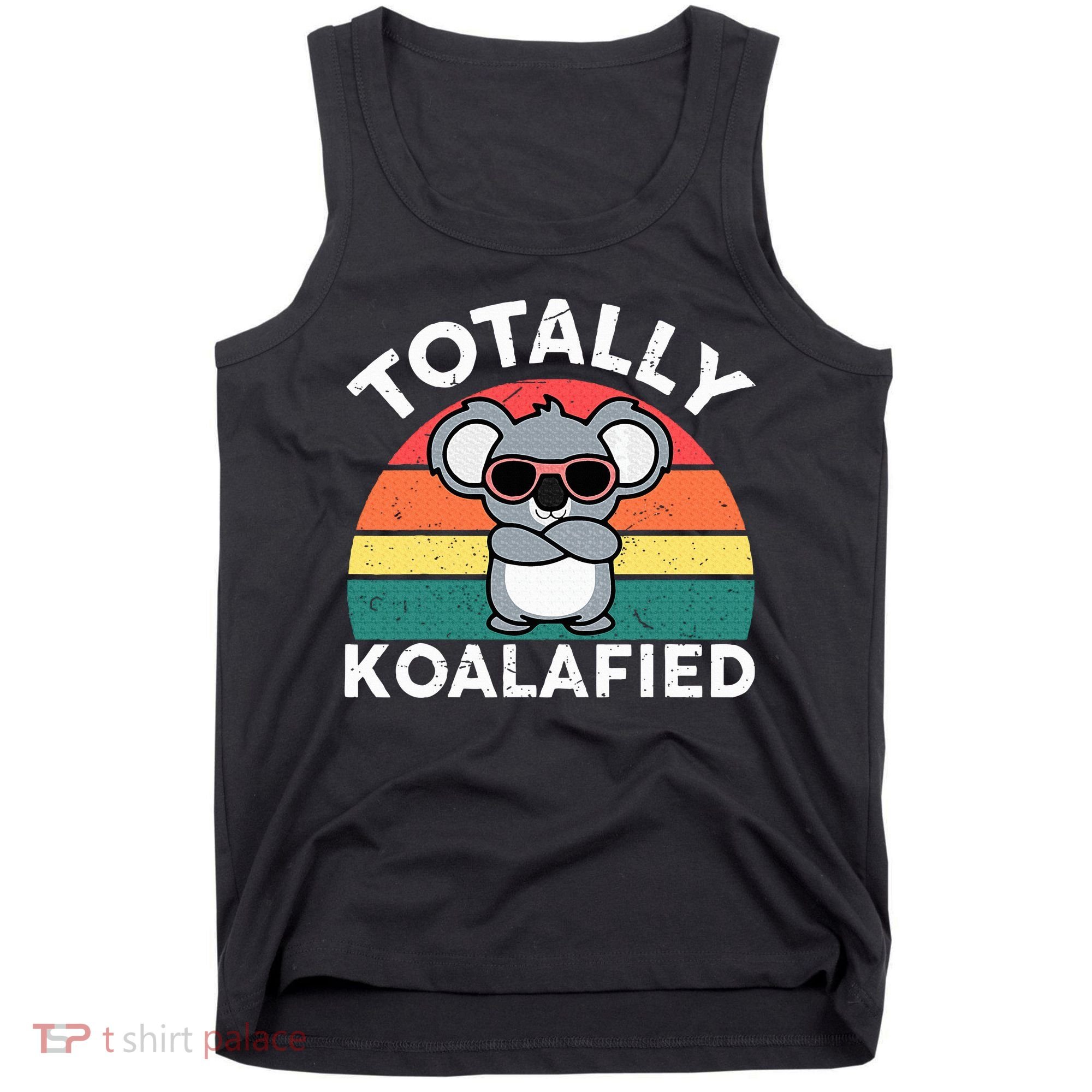 Cute Koalafied Dad Koala Tank Top