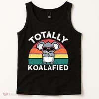 Cute Koalafied Dad Koala Tank Top thumb 2