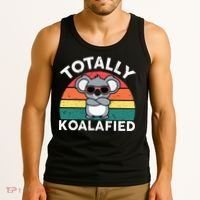 Cute Koalafied Dad Koala Tank Top thumb 3