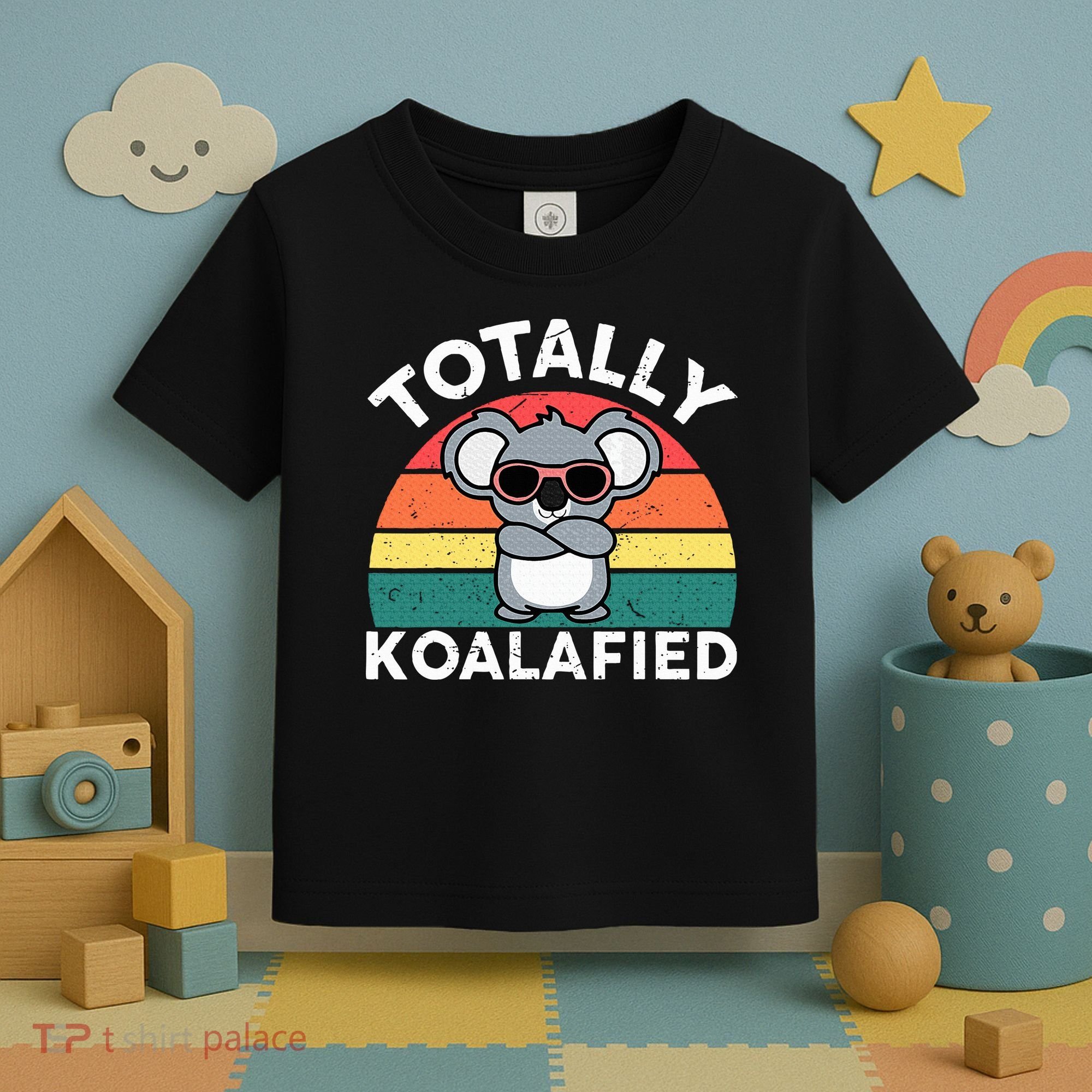 Cute Koalafied Dad Koala Toddler T-Shirt