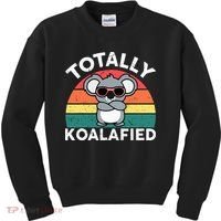 Cute Koalafied Dad Koala Kids Sweatshirt thumb 0