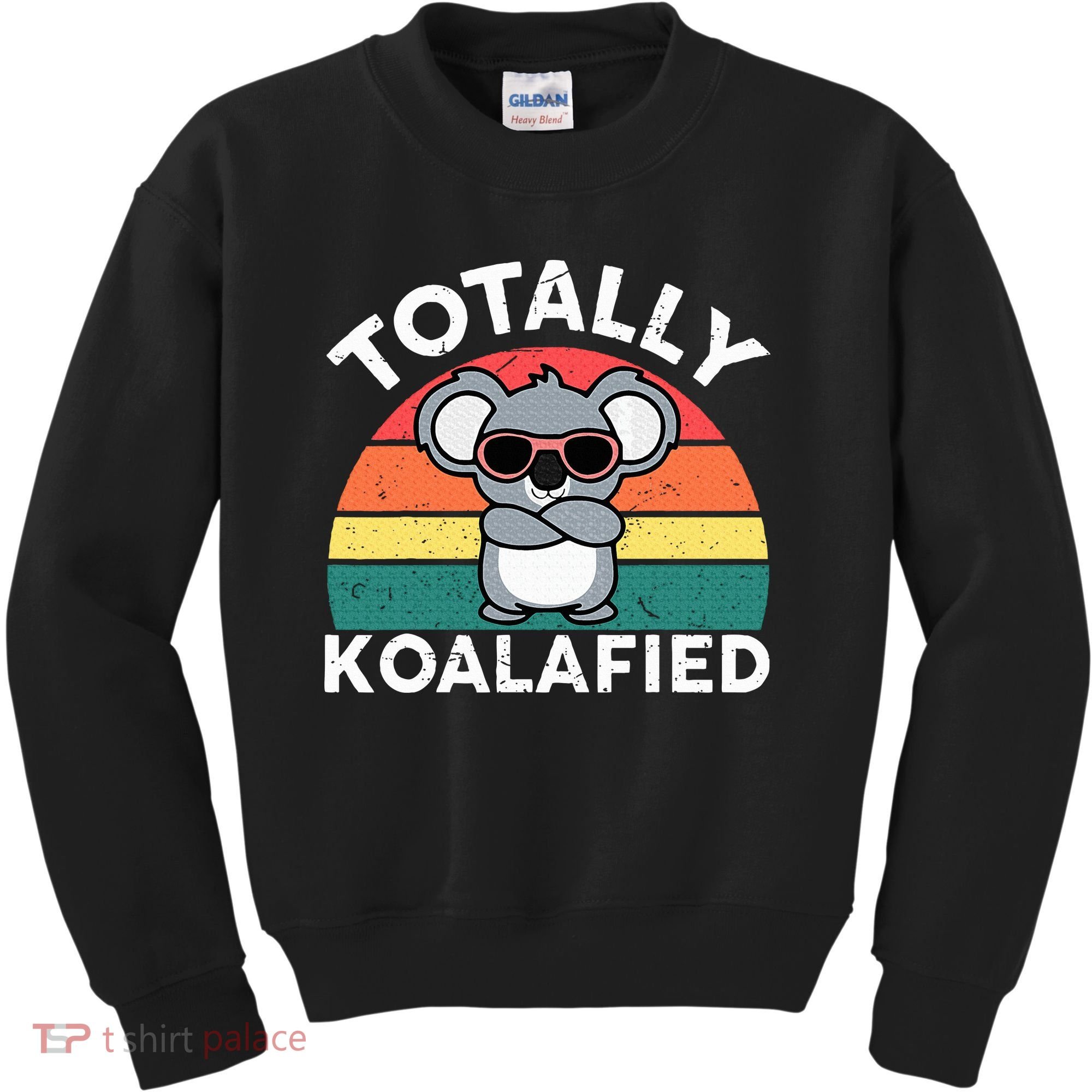 Cute Koalafied Dad Koala Kids Sweatshirt