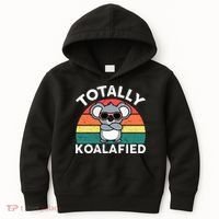 Cute Koalafied Dad Koala Kids Hoodie thumb 0