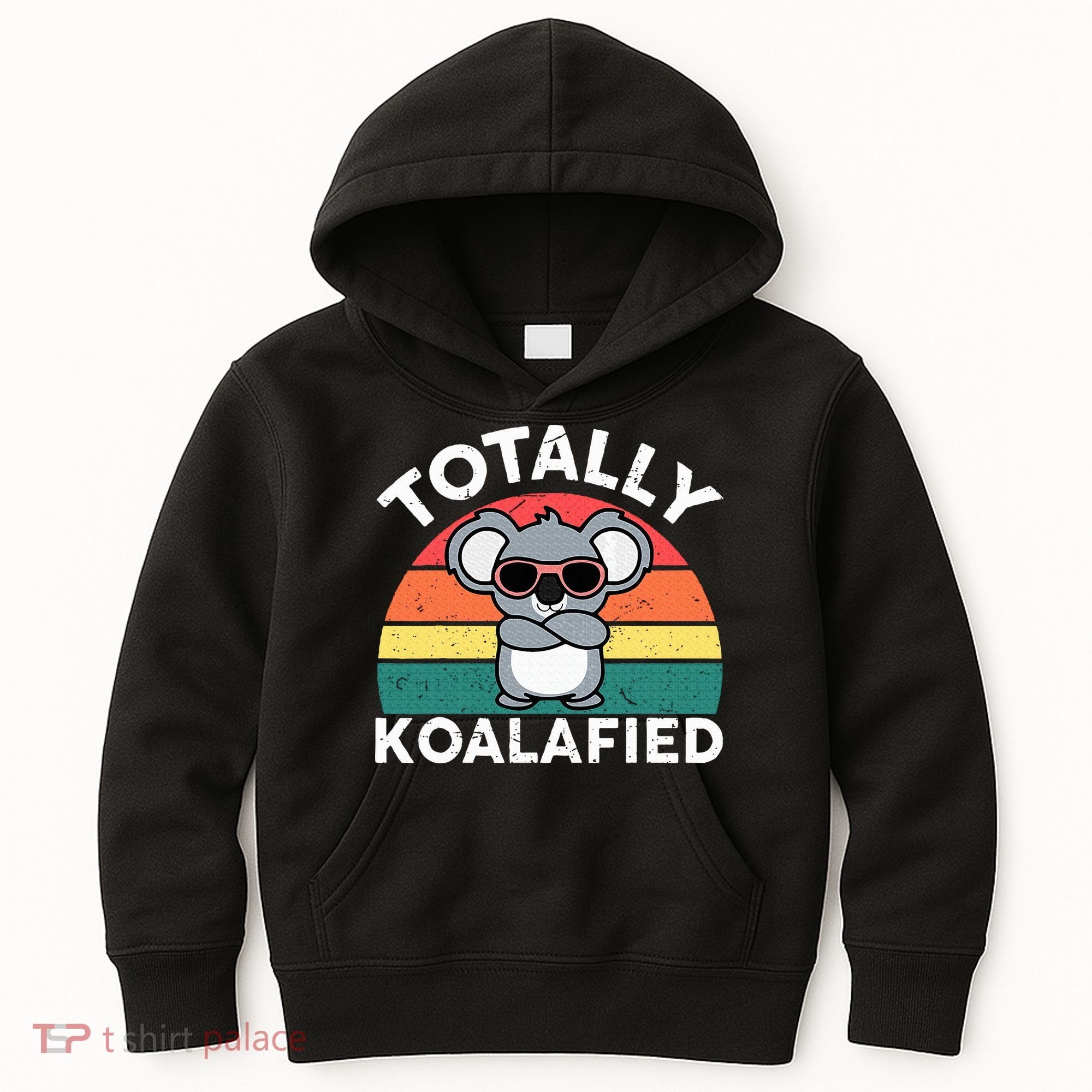 Cute Koalafied Dad Koala Kids Hoodie