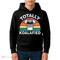 Cute Koalafied Dad Koala Kids Hoodie thumb 4