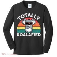 Cute Koalafied Dad Koala Kids Long Sleeve Shirt thumb 0