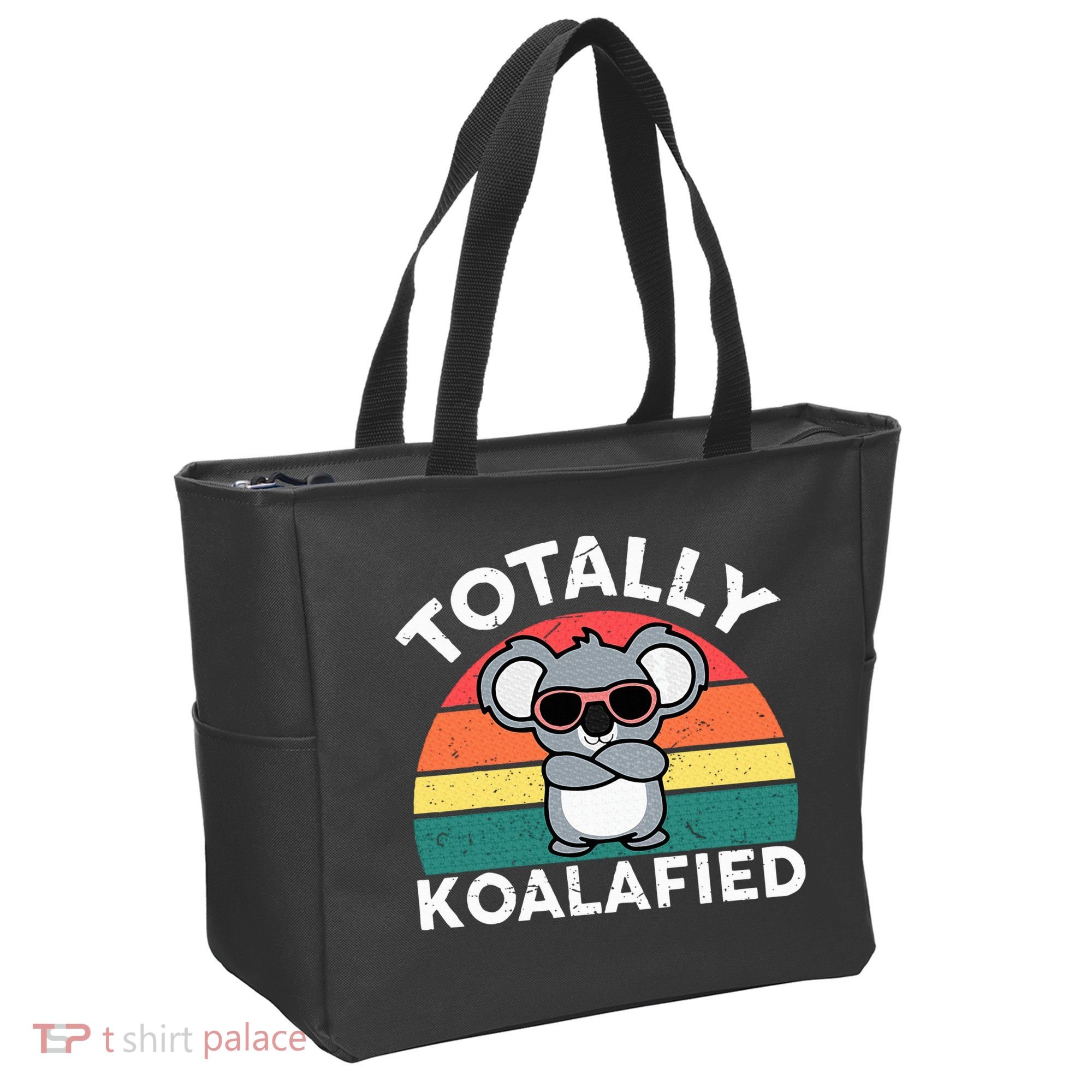 Cute Koalafied Dad Koala Tote Bag