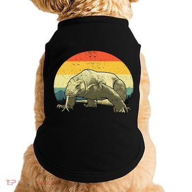 Cute Komodo Dragon Vintage Komodo Dragon Doggie Tank