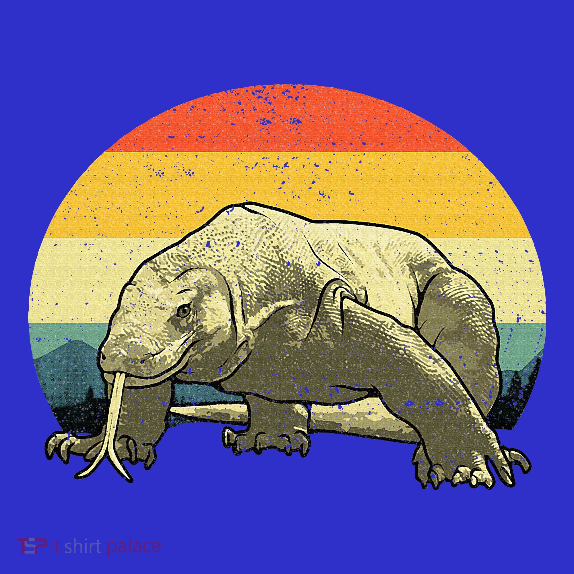 Cute Komodo Dragon Vintage Komodo Dragon T-Shirt