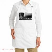 Charlie Kirk Distressed American Flag Patriotic Apron thumb 2