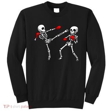 Cool Kickboxing Design For Men Women Kickboxer Boxing Sweatshirt