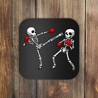 Cool Kickboxing Design For Men Women Kickboxer Boxing Coaster