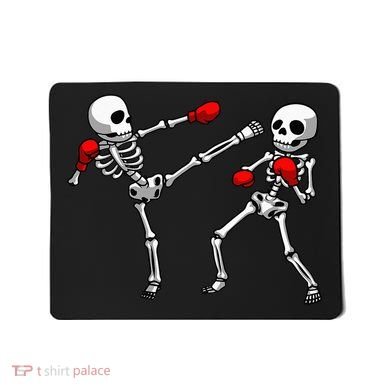 Cool Kickboxing Design For Men Women Kickboxer Boxing Mousepad