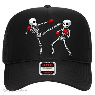 Cool Kickboxing Design For Men Women Kickboxer Boxing Hat