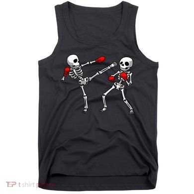 Cool Kickboxing Design For Men Women Kickboxer Boxing Tank Top