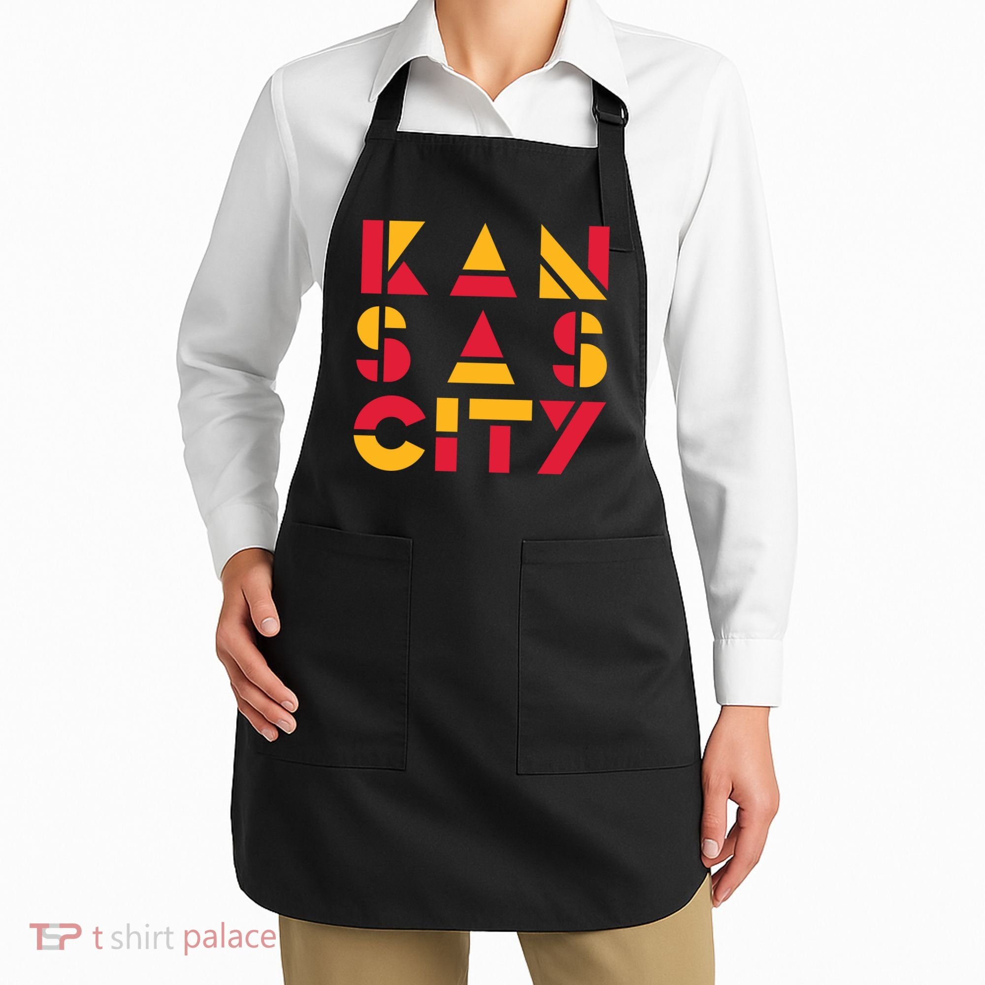 Cool Kansas Football Apron