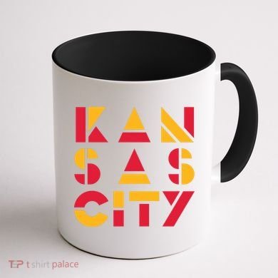 Cool Kansas Football Coffee Mug back