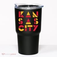 Cool Kansas Football Tumbler thumb 0