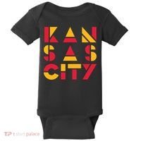 Cool Kansas Football Baby Bodysuit thumb 0