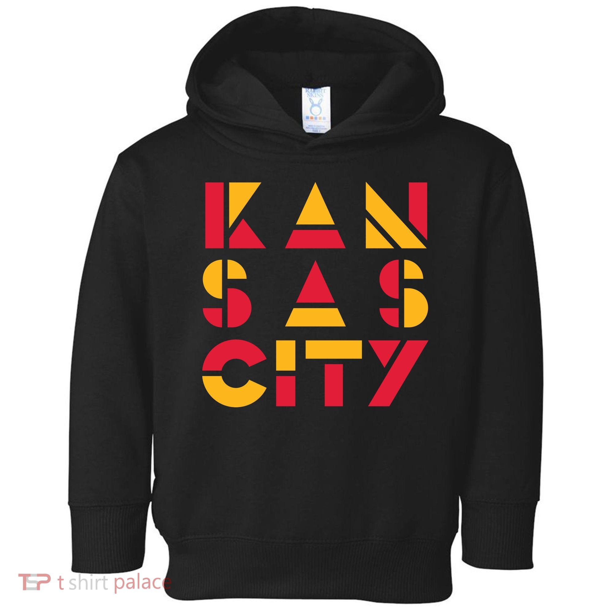 Cool Kansas Football Toddler Hoodie