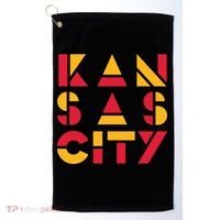 Cool Kansas Football Golf Towel thumb 0