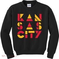Cool Kansas Football Kids Sweatshirt thumb 0