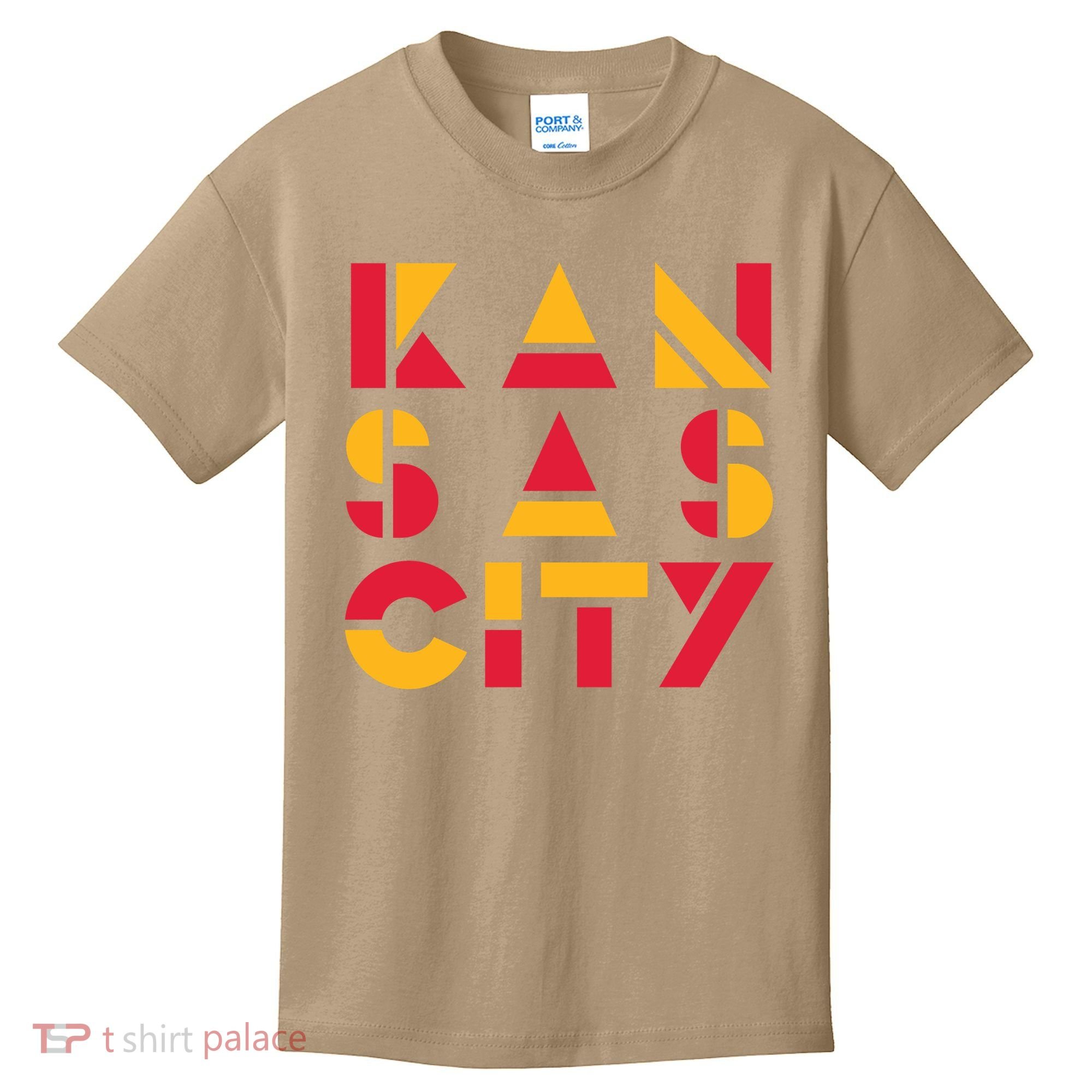 Cool Kansas Football Kids T-Shirt