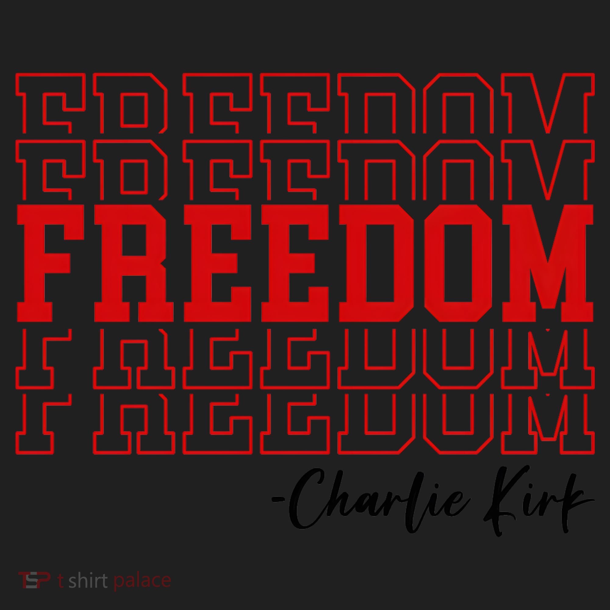 Charlie Kirk Freedom Freedom Freedom Mashup Women's Sweatshirt