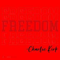 Charlie Kirk Freedom Freedom Freedom Mashup Santa Hat thumb 1